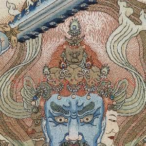 清绣线佛像(四)明王.轴故丝|8幅|111.75 MB|高清下载