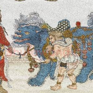 清绣线佛像(五)文殊菩萨.轴故丝|12幅|174.62 MB|高清下载