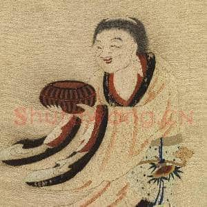 明顾绣八仙庆寿挂屏(二)和合二仙之合仙.轴故丝|5幅|65.74 MB|高清下载