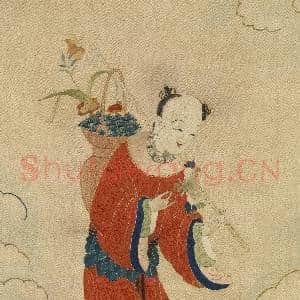 明顾绣八仙庆寿挂屏(六)蓝采和.轴故丝|5幅|65.07 MB|高清下载