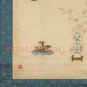 明粤绣博古图屏(四)轴故丝|9幅|112 MB|高清下载