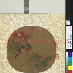 宋人集绘.册.无款山茶宿鸟.故画|1幅|13.15 MB|高清下载