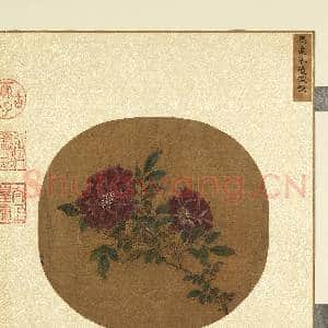 烟云集绘第三册.册.宋马逵紫琼深艳故画|2幅|20.91 MB|高清下载