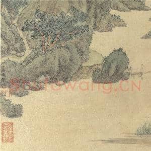 集古图绘.册.五代赵干山水故画|2幅|27.63 MB|高清下载