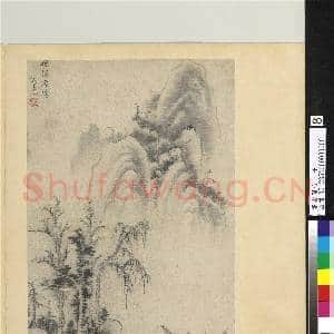 集古图绘.册.元黄公望磻溪渔隐故画|1幅|13.41 MB|高清下载