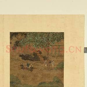 历代集绘.册.宋张齐翰秉烛夜游.故画|1幅|8.47 MB|高清下载
