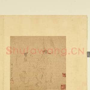 历代集绘.册.宋李公麟白描人物.故画|1幅|7.12 MB|高清下载