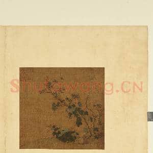 历代集绘.册.宋李迪花卉.故画|1幅|7.33 MB|高清下载