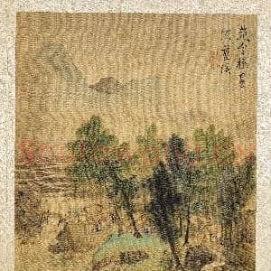 明蓝瑛仿古山水.册.柳塘村居故画|3幅|38.84 MB|高清下载