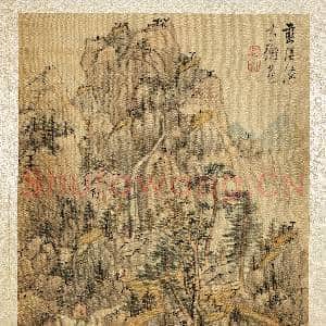 明蓝瑛仿古山水.册.泉壑山居故画|3幅|38.69 MB|高清下载