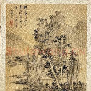 明蓝瑛仿古山水.册.溪山林屋故画|3幅|40.07 MB|高清下载