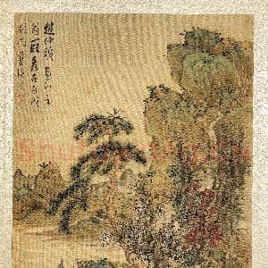 明蓝瑛仿古山水.册.松溪渔隐故画|3幅|38.86 MB|高清下载