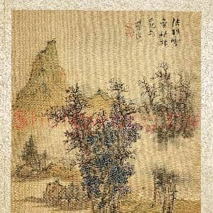 明蓝瑛仿古山水.册.秋林觅句故画|3幅|39.06 MB|高清下载