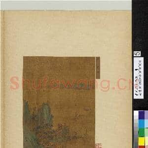 唐宋元明集绘.册.五代南唐赵干山水故画|1幅|10.17 MB|高清下载