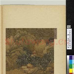 唐宋元明集绘.册.五代南唐赵干画|1幅|10.76 MB|高清下载