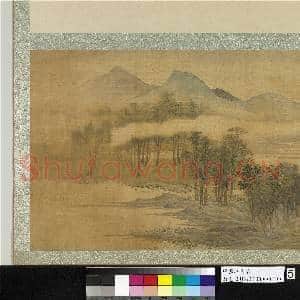 明蓝瑛仿古.册.仿赵令穰荷乡清夏故画|1幅|10.81 MB|高清下载