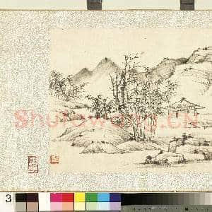 民国.陈含光山水横披.赠画|3幅|37.51 MB|高清下载