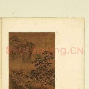 丘壑琳琅.册.宋燕文贵松泉高士故画|1幅|8.36 MB|高清下载