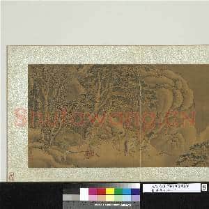 宋元明集绘.册.宋刘松年雪山行旅故画|1幅|10.37 MB|高清下载