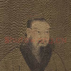 历代帝王半身像册颛顼高阳氏.中画|8幅|81.11 MB|高清下载