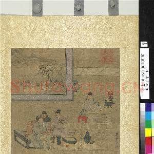 集古名绘.册.宋刘松年博古图故画|2幅|23.03 MB|高清下载