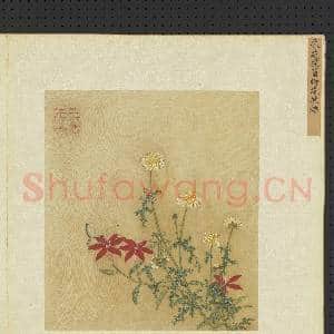 集古名绘.册.明朱芝垝时花蛱蝶故画|2幅|22.37 MB|高清下载