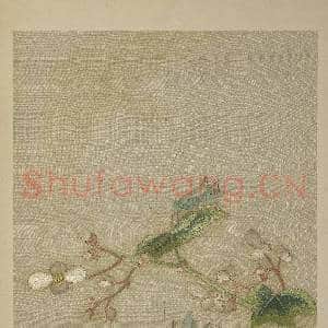 清绣绘花鸟.册.秋艳鸣虫故丝|3幅|32.2 MB|高清下载