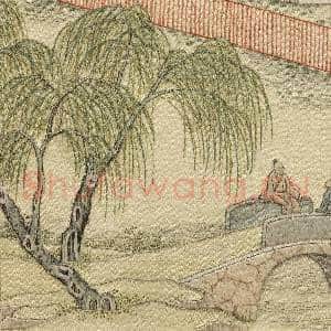 清绣线西湖图.册.花港观鱼故丝|5幅|72.79 MB|高清下载
