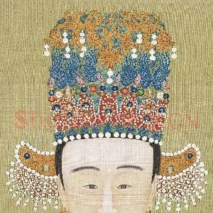 明.代帝后半身像(二)册孝恪皇后.中画|5幅|58.87 MB|高清下载