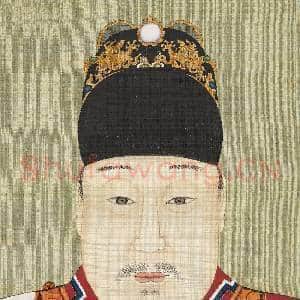 明.代帝后半身像(二)册神宗显皇帝.中画|8幅|97.08 MB|高清下载