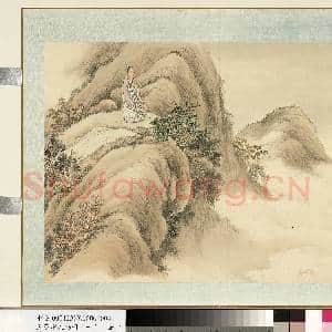 清.黄增人物(一)册人物故事四.中画|1幅|8.73 MB|高清下载