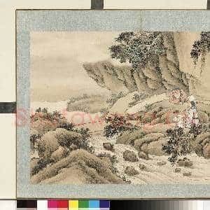 清.黄增人物(二)册人物故事二.中画|1幅|10.51 MB|高清下载
