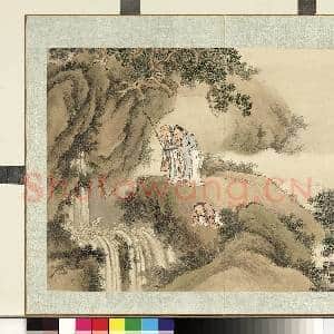 清.黄增人物(三)册人物故事三.中画|1幅|10.22 MB|高清下载