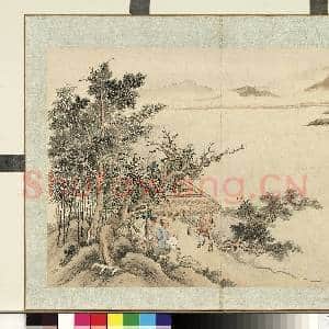 清.黄增人物(四)册人物故事二.中画|1幅|10.02 MB|高清下载