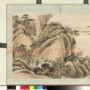 清.黄增人物(四)册人物故事六.中画|1幅|10.52 MB|高清下载