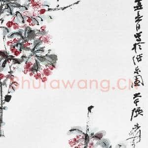 民国.张大千海棠轴.赠画|5幅|46.85 MB|高清下载