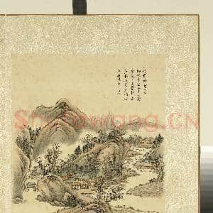 清.周鲲仿古山水(一)册仿惠崇千村丰稔.中画|1幅|12.47 MB|高清下载