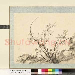 清.钱维城花卉册(二)册画|1幅|8.18 MB|高清下载