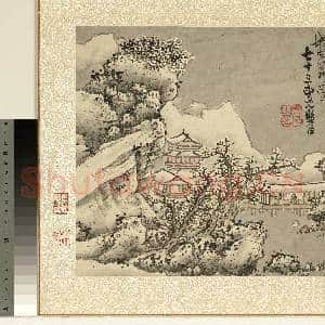 明.蓝瑛山水册画|1幅|13.44 MB|高清下载