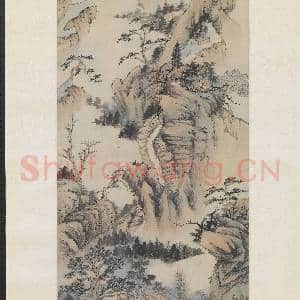 清.石涛黄山洁空金碧图轴.赠画|4幅|47.37 MB|高清下载