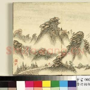 清.胡桂烟云罨秀册之九.中画|1幅|8.3 MB|高清下载