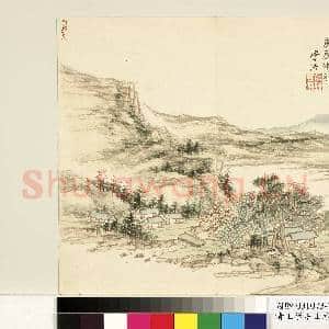 清.王学浩山水画|1幅|9.56 MB|高清下载