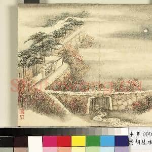 清.胡桂水木清.华册山水五.中画|1幅|8.76 MB|高清下载