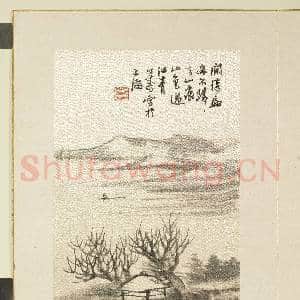 清.胡远山水花卉册江上扁舟.赠画|1幅|11.49 MB|高清下载