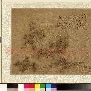 清.钱杜墨梅图册梅花.赠画|1幅|12.41 MB|高清下载