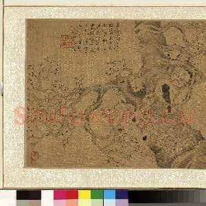 清.钱杜墨梅图册梅花.赠画|1幅|13.17 MB|高清下载