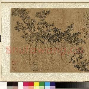 清.钱杜墨梅图册仿青藤道人.赠画|1幅|13.46 MB|高清下载