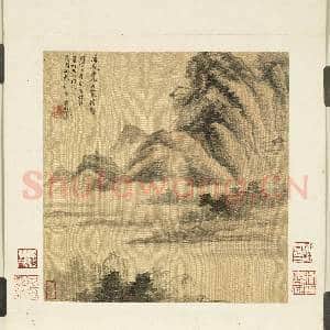 清.谢管樵山水册山水十二.赠画|1幅|11.34 MB|高清下载