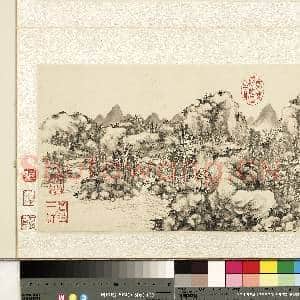 清.董邦达山水册山村新雨.赠画|2幅|22.01 MB|高清下载