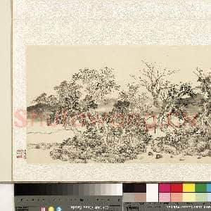 清.董邦达山水册高树幽居.赠画|1幅|11.6 MB|高清下载